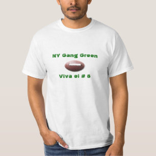 Viva el nr. 6 T-tröja för NY-ligagrönt T Shirt