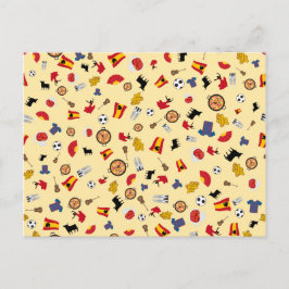 Viva España-vykort med kulturellt inslag Vykort