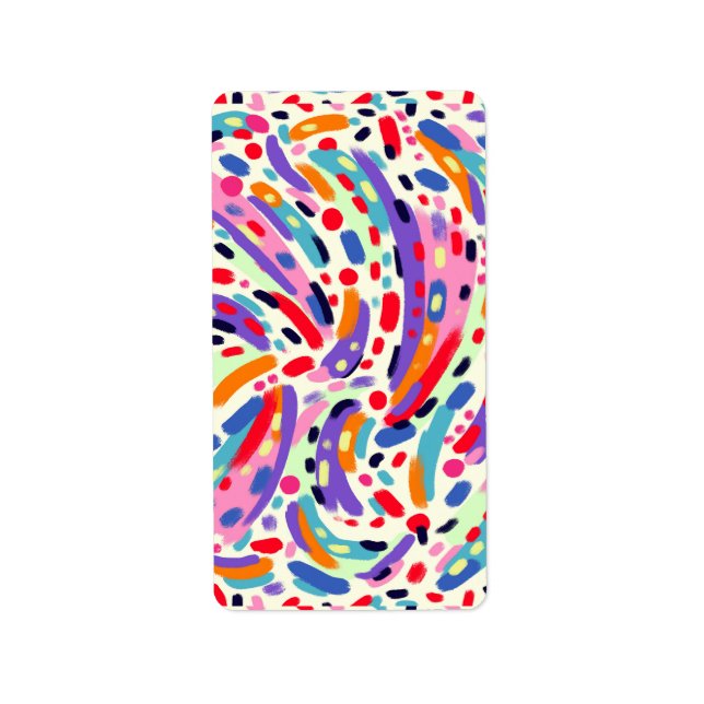 Viva Färg! Adressetikett (Framsidan)