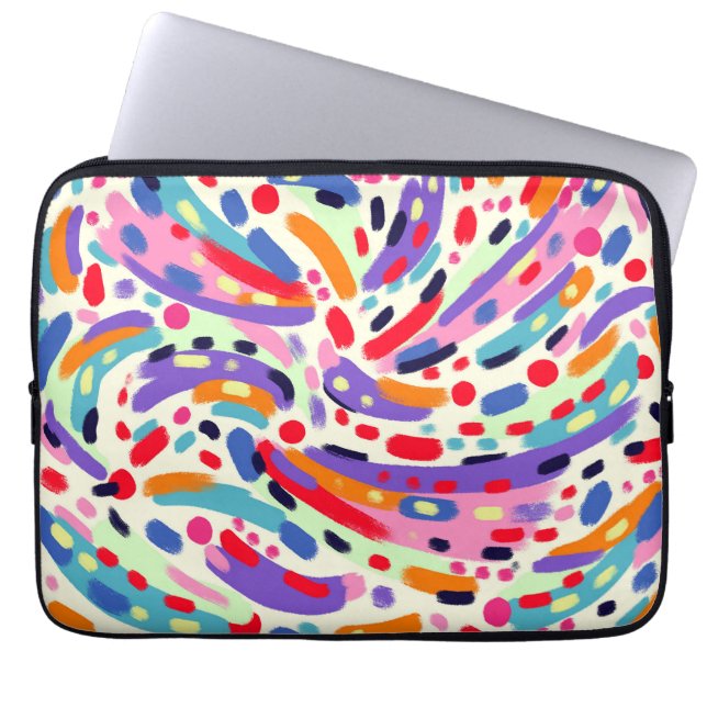 Viva Färg! Laptop Fodral (Framsidan)