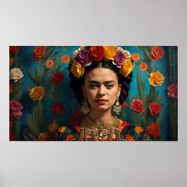 Viva Frida! (Begränsad utgåva Skriv ut nr 1) Poster (Framsidan)