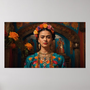 Viva Frida! (Begränsad utgåva, skriv ut nr 4) Poster