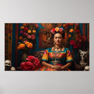Viva Frida! (Begränsad utgåva, skriv ut nr 5) Poster