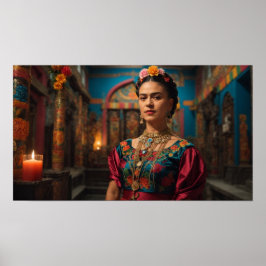 Viva Frida! (Begränsad utgåva Skriv ut nr 8) Poster