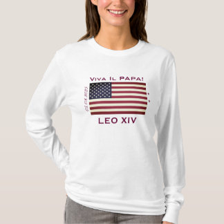 Viva Il Papa Påve LEO XIV Dam T-Shirt