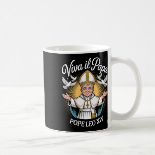 Viva Il Pappa Pope Leo Xiv 1 Kaffemugg