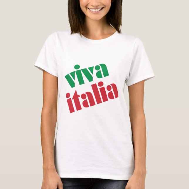 Viva Italia T-shirt (Framsida)