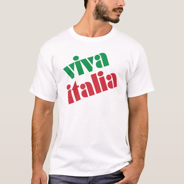 Viva Italia T-shirt (Framsida)