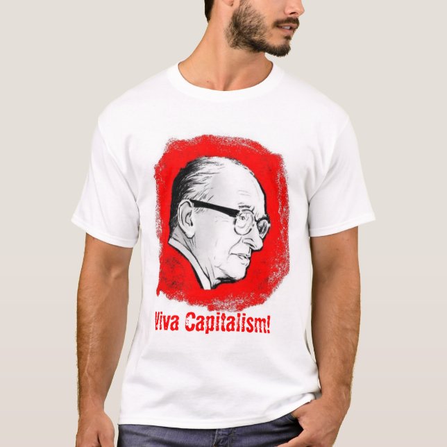 Viva kapitalism! tee shirt (Framsida)