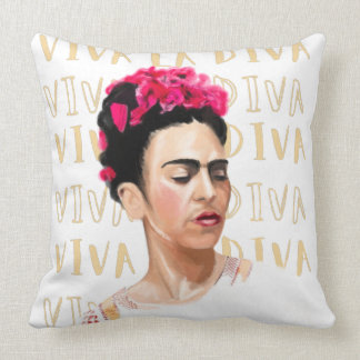 Viva La Diva Frida Kahlo cushion  Kudde