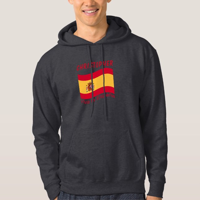 Viva la España (Spanien) Hoodie (Framsida)