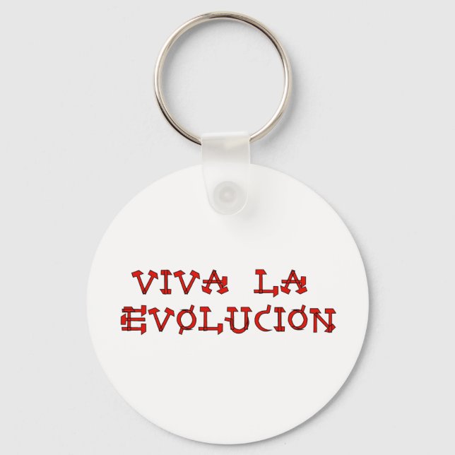 Viva La Evolucion Nyckelring (Framsida)