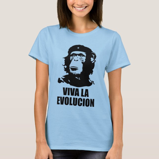 Viva la Evolucion Tee Shirt (Framsida)