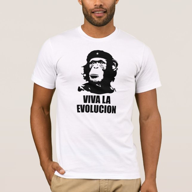 Viva La Evolucion! Tee Shirt (Framsida)