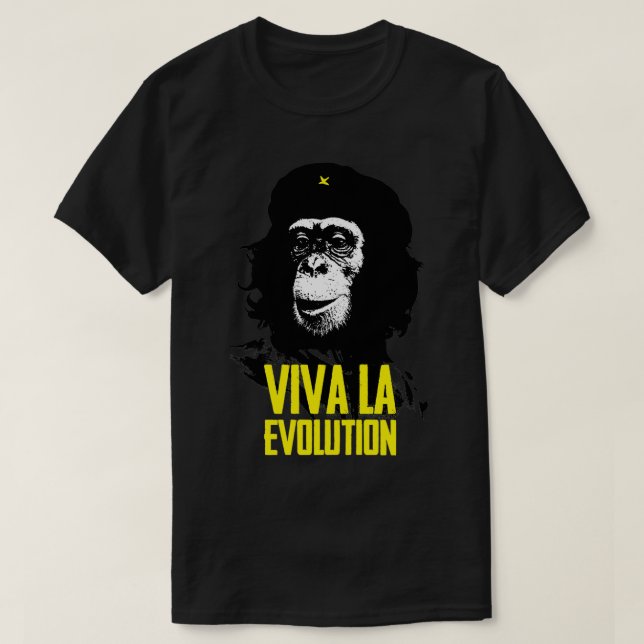 Viva la Evolution T Shirt (Design framsida)