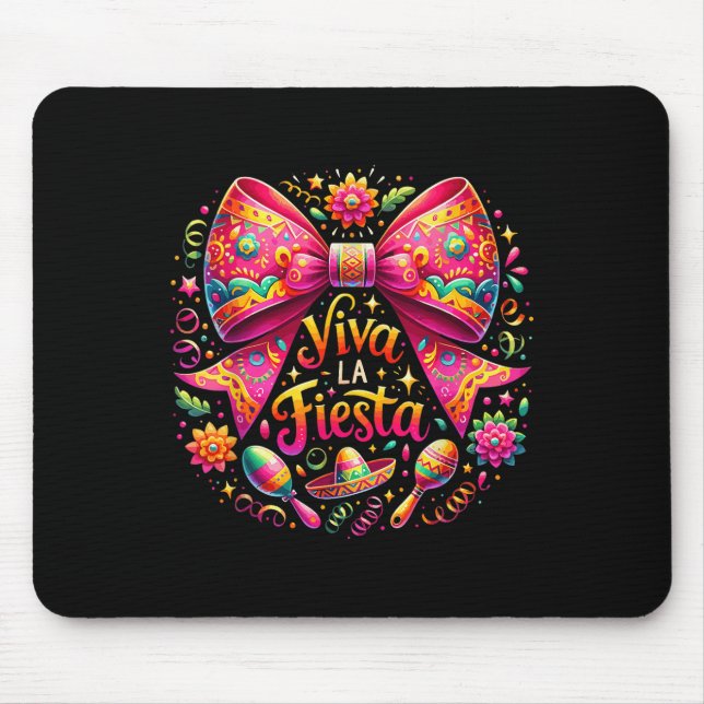 Viva La Fiesta Coquette Bow Cinco De Mayo Mexican Musmatta (Framsidan)