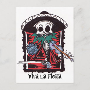 Viva La Fiestga Vykort