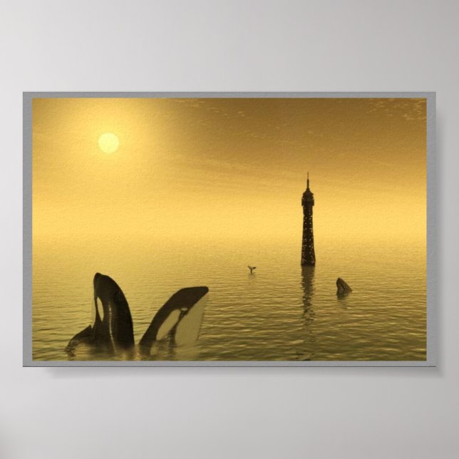 Viva La Frankrike Poster (Framsidan)