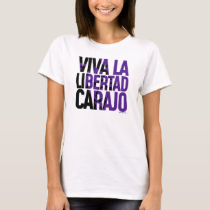 Viva La Libertad Carajo Javier Milei Remera T Shirt