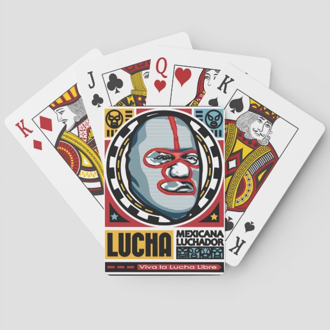 viva la lucha libre#1 casinokort (Baksidan)