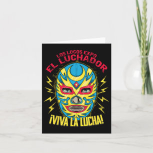Viva La Lucha Mexiko Svarta Kvinnor Cinco De Mayo Kort