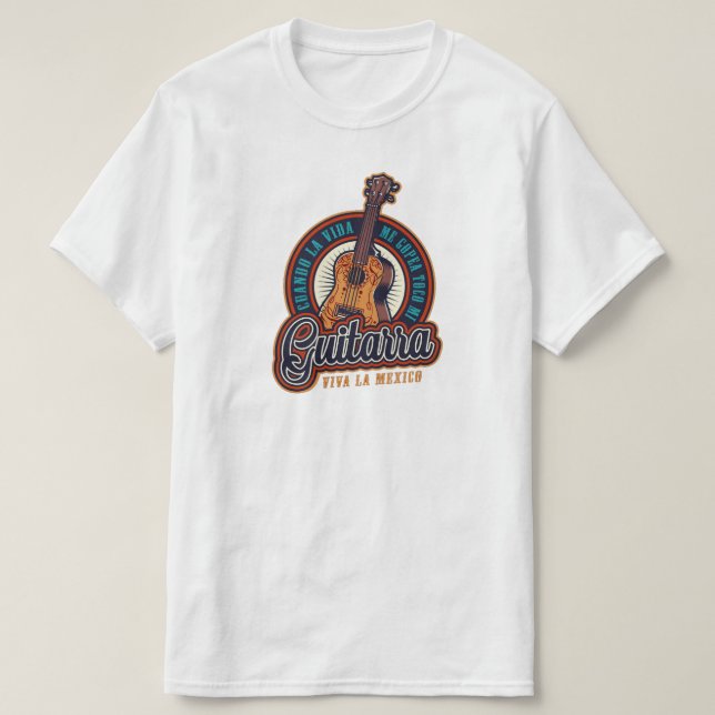 viva la mexico t shirt (Design framsida)