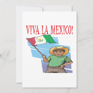Viva La Mexiko Inbjudningar