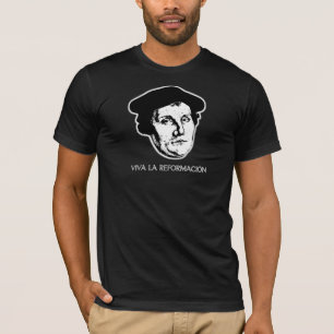Viva La Reformación - Martin Luther (mörk) Tee