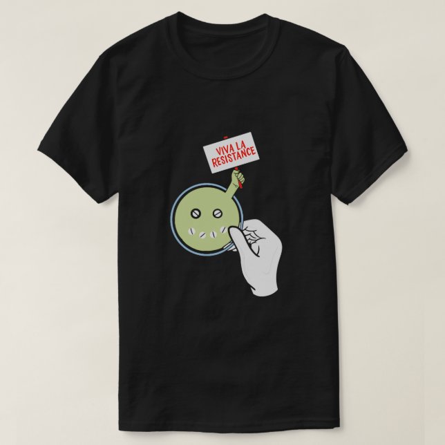 Viva la Resistance T Shirt (Design framsida)