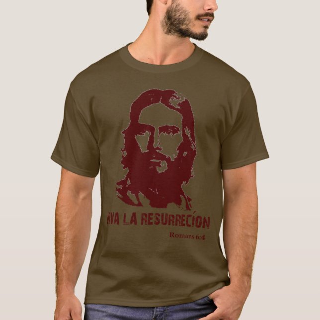 Viva La Ressurecion Tee Shirt (Framsida)