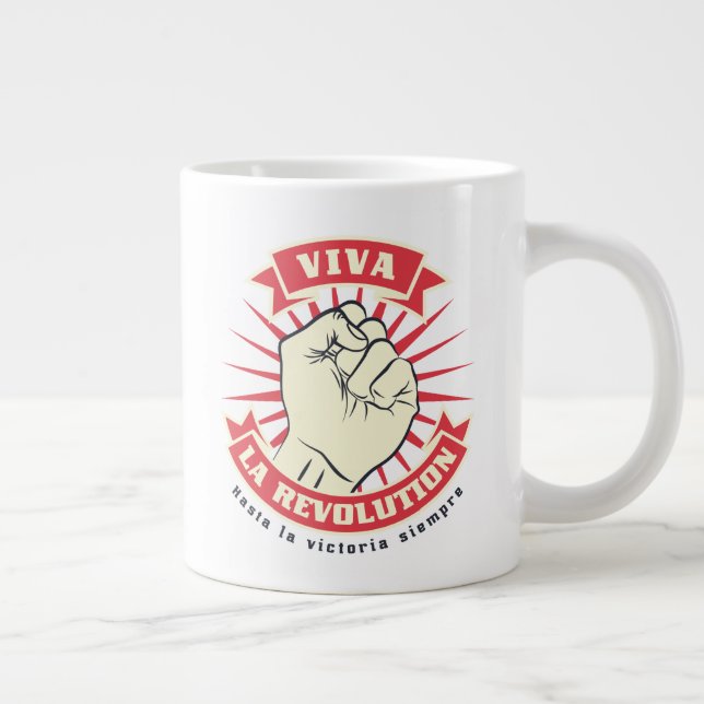 Viva La Revolution Jumbo Mugg (Höger)