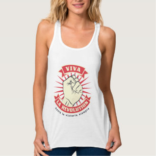 Viva La Revolution Linne Med Racerback