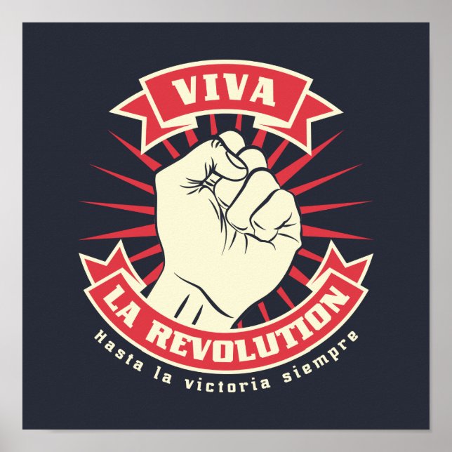 Viva La Revolution Poster (Framsidan)