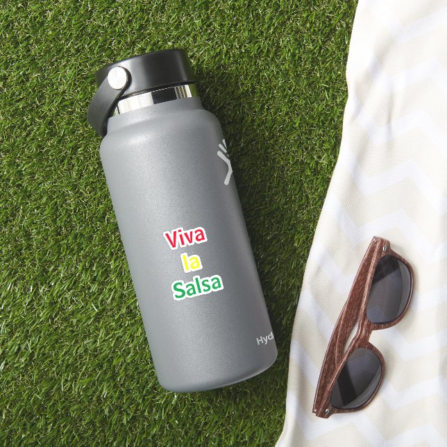 viva la salsa klistermärken (HydroFlask Insitu)