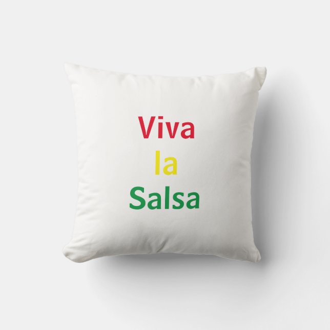 viva la salsa kudde (Framsida)