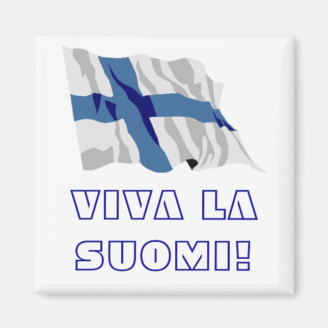 VIVA LA SUOMI! MAGNET (Framsidan)