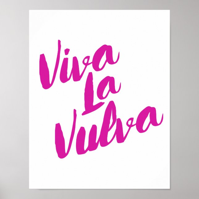 Viva La V Poster (Framsidan)