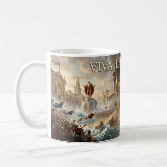 Viva La Vida Episk Andemug Kaffemugg (Vänster)