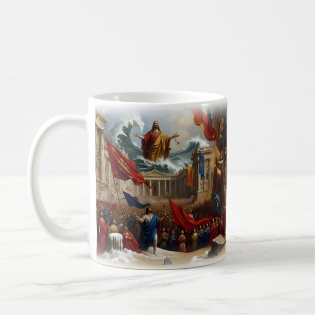 Viva La Vida — Uppgång och fall för episka imperie Kaffemugg (Vänster)