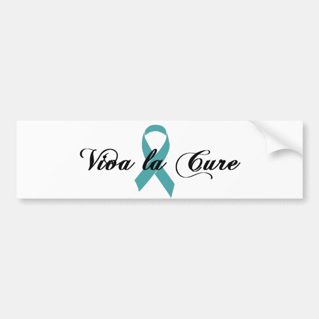 Viva labot - Cervical cancerkrickaband Bildekal (Framsidan)