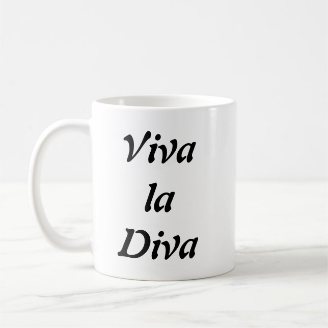Viva laDiva Kaffemugg (Vänster)