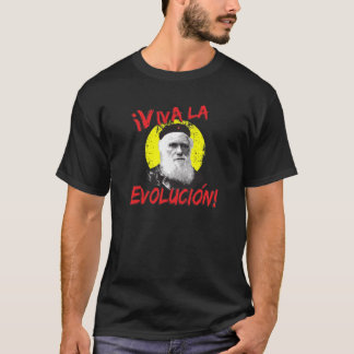 Viva LaEvolucion Darwin manar skjorta T-shirt