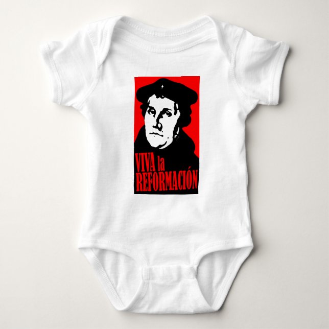 Viva laReformacion LUTHER Tee Shirt (Framsida)