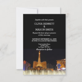 Viva Las Vegas Destinationsbröllopsinbjudning Inbjudningar