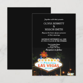 Viva Las Vegas Destinationsbröllopsinbjudning Inbjudningar