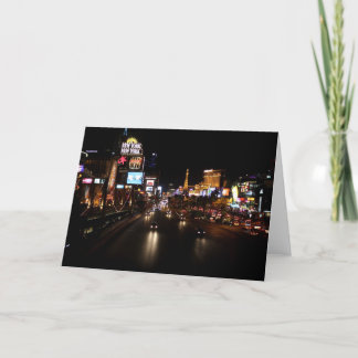 Viva Las Vegas remsa Notecard Kort