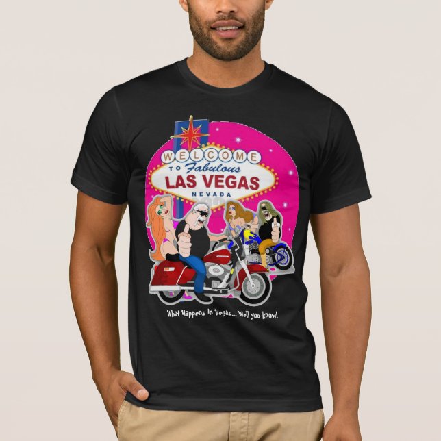 Viva Las Vegas Tee Shirt (Framsida)