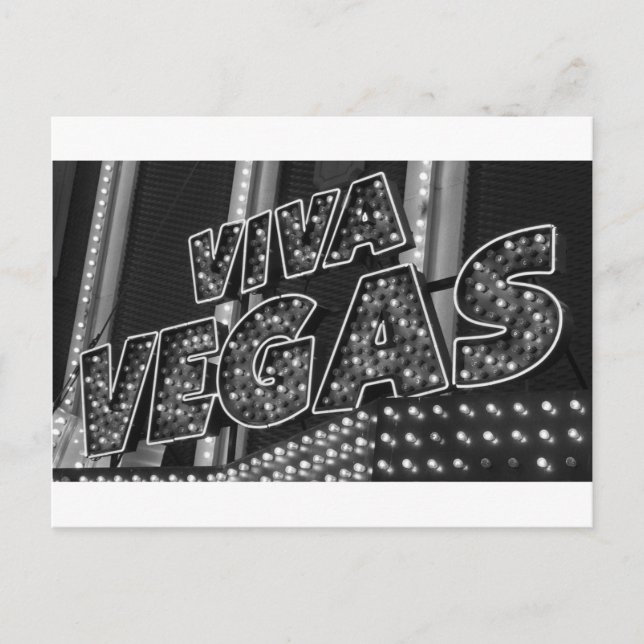 Viva Las Vegas Vykort (Framsida)