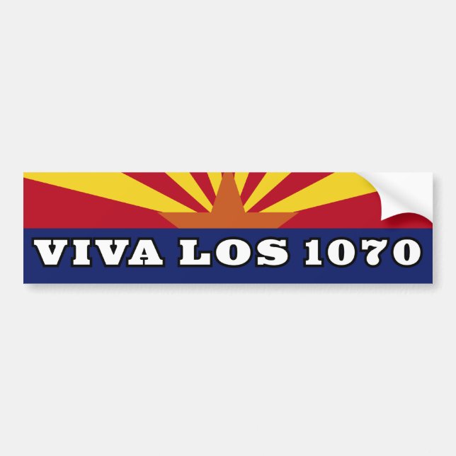 Viva Los 1070 Bildekal (Framsidan)