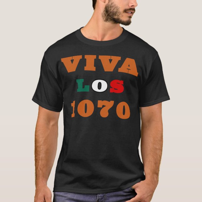 Viva Los 1070 T-shirt (Framsida)
